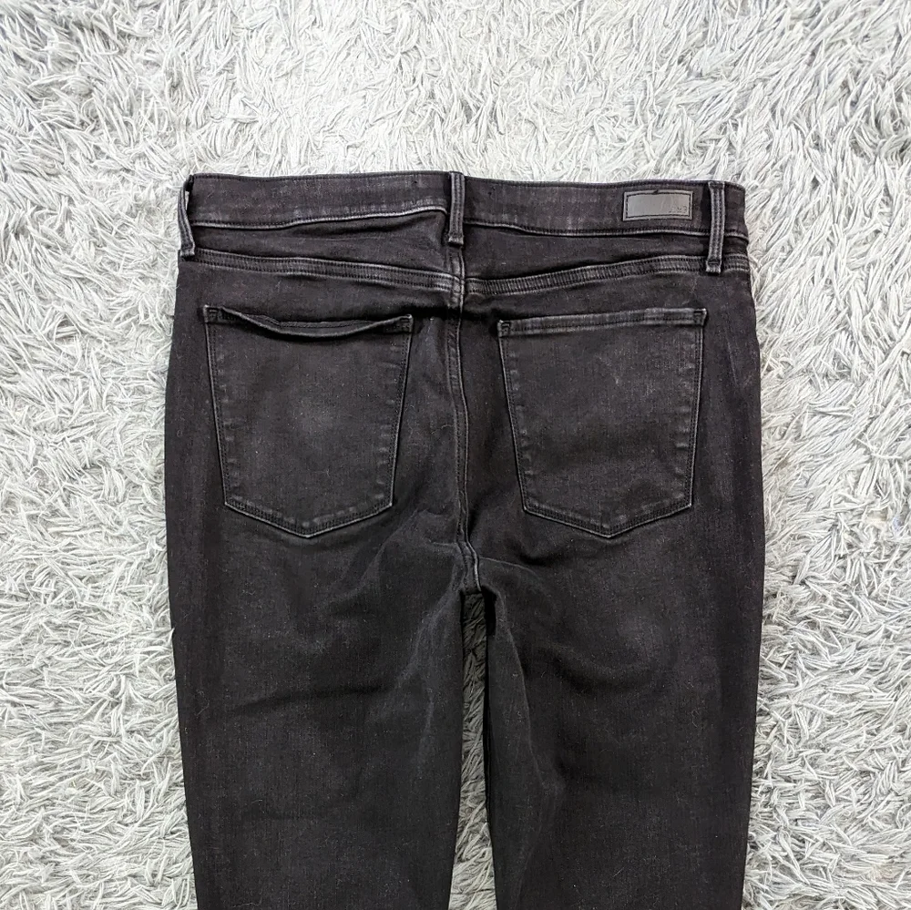 Abercrombie & Fitch Jeans Women's 14 Short Black Super Skinny High Rise Stretch - Picture 5 of 9